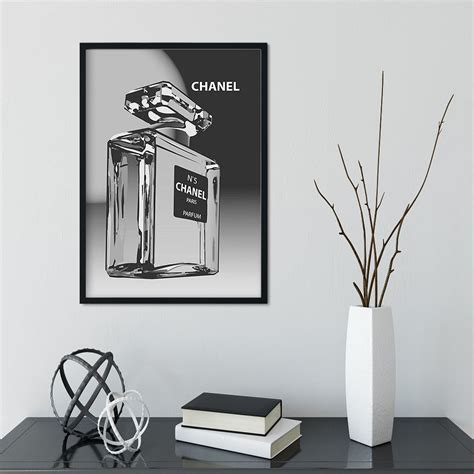 chanel vintage poster australia|black and white chanel poster.